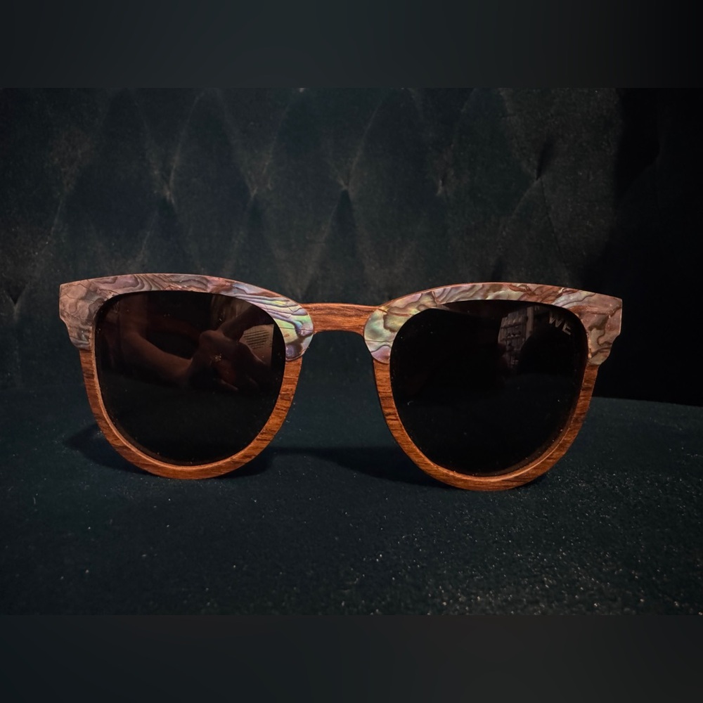 NWT Wooden Elements Abalone Shell Maple Casablanc… - image 2